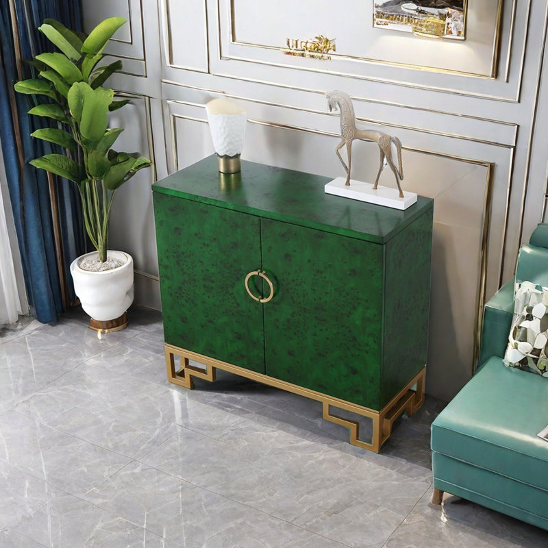 Armoire décorative double