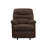 Arcadia Chocolate Microfiber Motion Glider Recliner-1497859262
