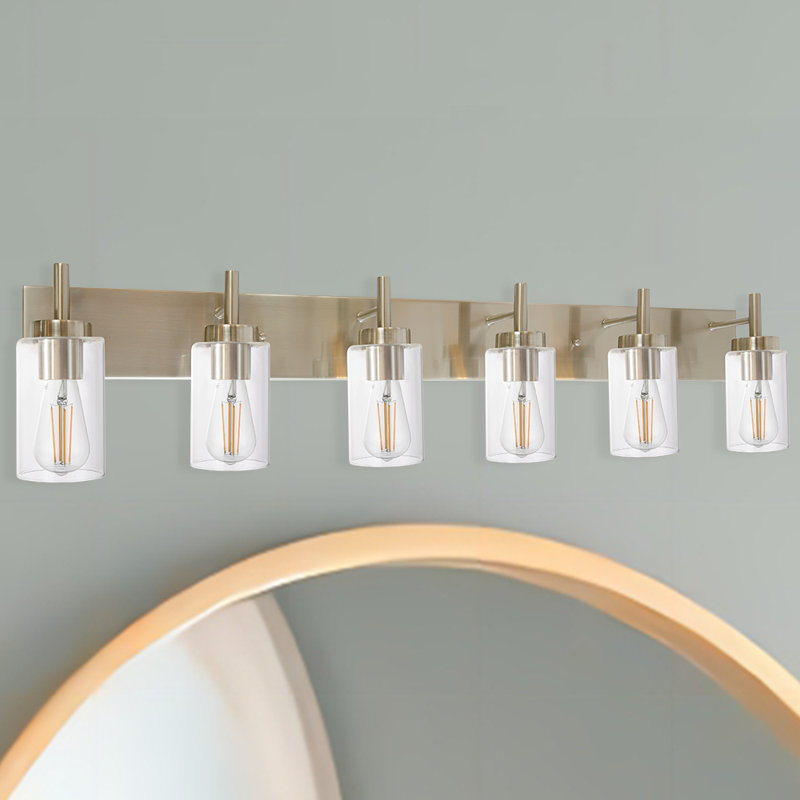 Krystian 6 - Light Dimmable Vanity Light, Brushed Nickel