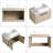 Meynell 29.5 " W Free Standing Wall Mounted 1 Single Vanity Bathroom Vanity With Solid Wood Top