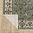 Eldyn Floral Oriental Blue/ Green Area Rug-123588925