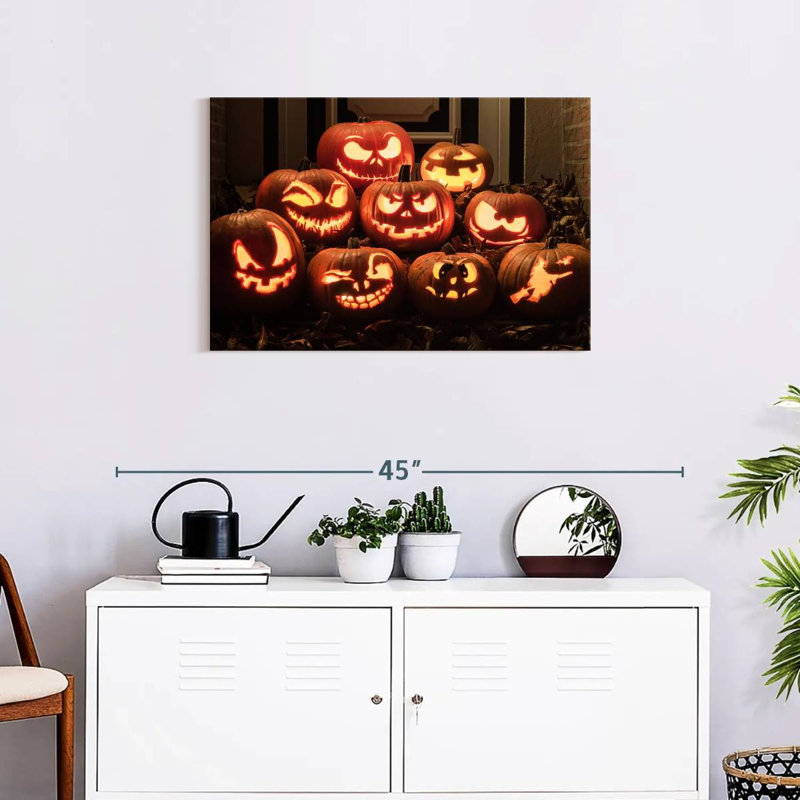 Lelend Jack O Lantern Pile, 30" H x 45" W