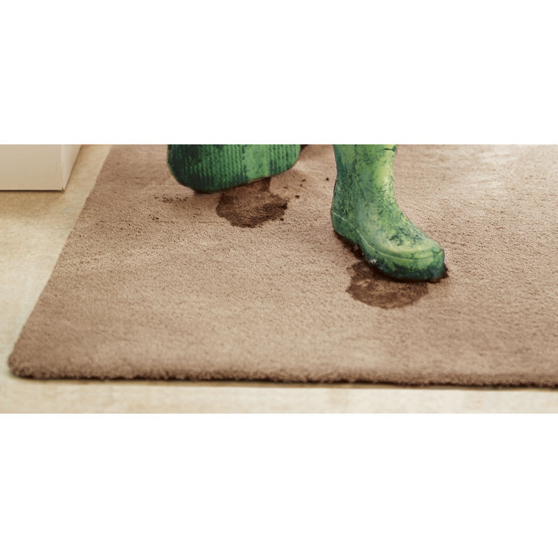 So Soft Indoor Doormat, Stone, Rectangle 50 x 75 cm