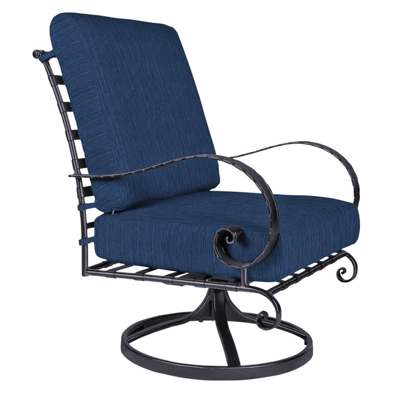 Classico Outdoor Rocker Chair, Graphite, Alcazar Redwood