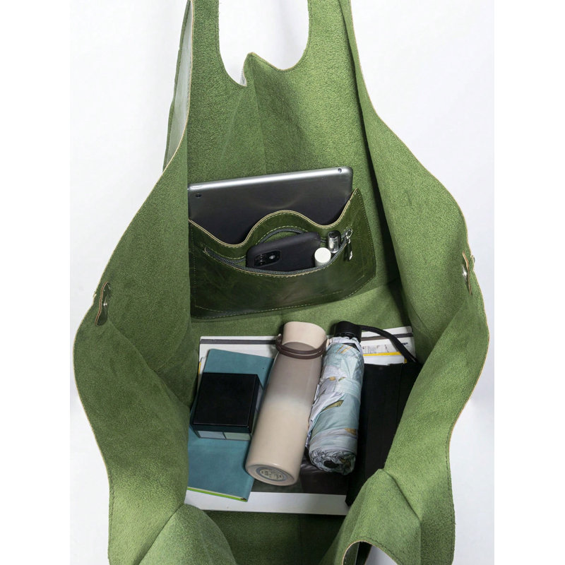 Sac à bandoulière femme grande capacité vert