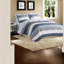 Modern Blue/grey Bedding Sets, Hypoallergenic Polyester, Casual Bedroom Style