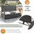 Convertible Outdoor Arrangement: 4 Seats & Table Setup, Materials, Cushion, Simple Installation, Beige Two : Transforms To Quadruple Seat Table,-868725019