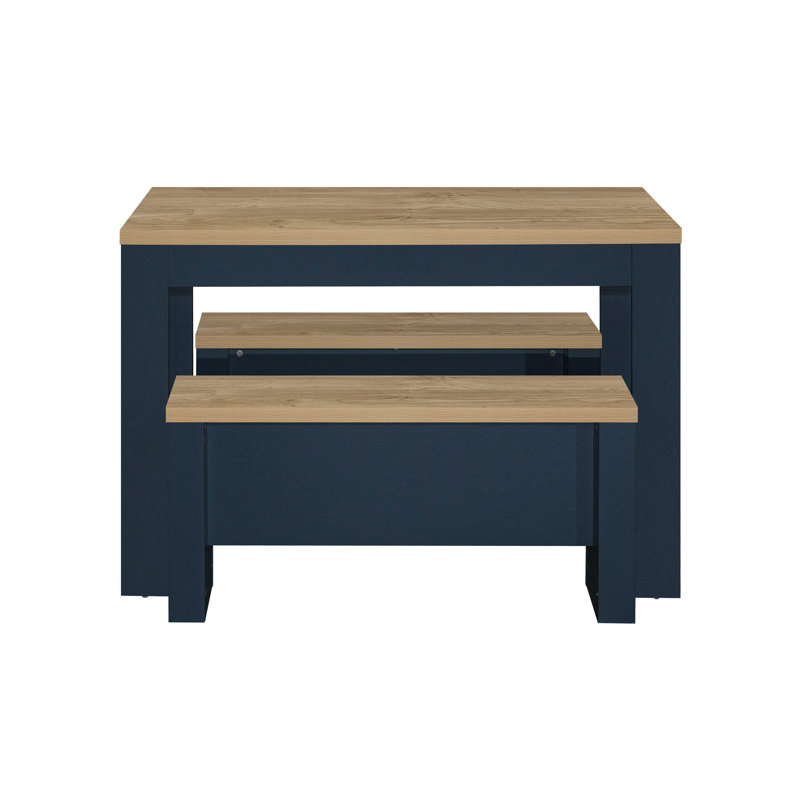 Napanoch 4 - Person Dining Set, Navy