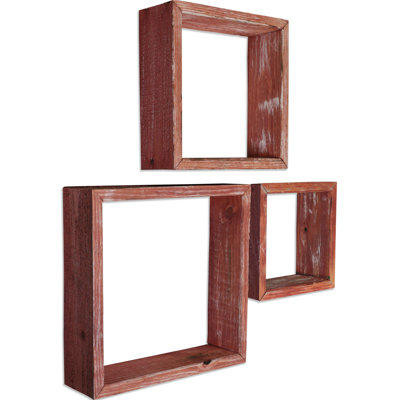Square Cube Shelf with Adjustable Shelves