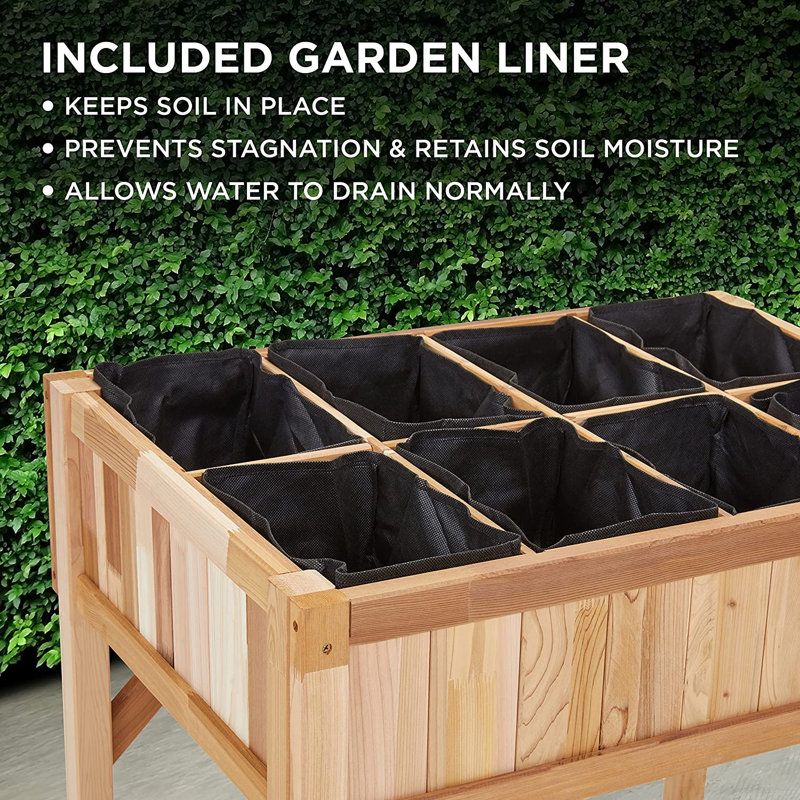 Keeland Outdoor Elevated Planter