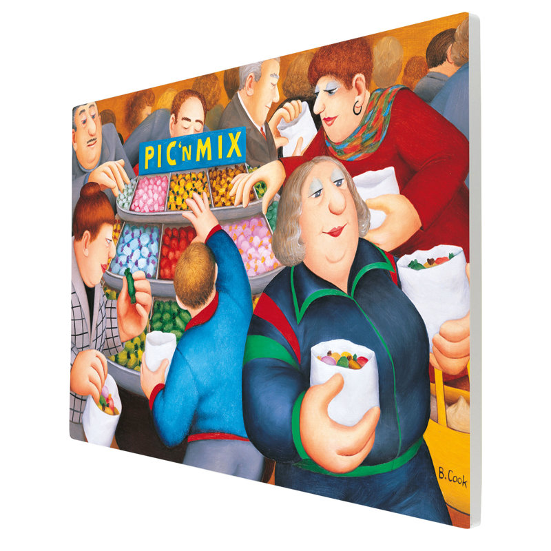 BERYL COOK Traditional Entertainment Wall Decor on Ceramic