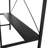 Metal Loft Bed Frame with Desk, Protective Guard Rails and Ladder-705503966