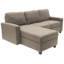 Canapé modulaire inclinable avec méridienne avec rangement Serta Palisades-22403769-22375763