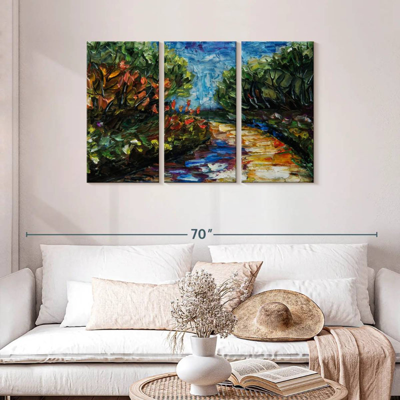 Couteau à palette Avery Landscape, H 28 po x l 45 po