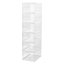 6 Pair Stackable Shoe Rack
