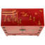Armoire chinoise en laque rouge