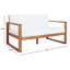 Aneesha Solid Wood Acacia Outdoor Bench