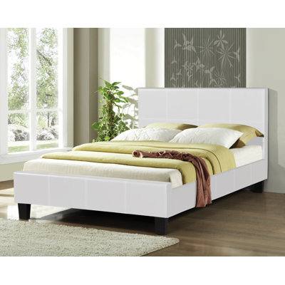 Lit plateforme tapissier Camacho