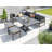 Najmo - Bellmount Large Corner Set with Height Adjust Table