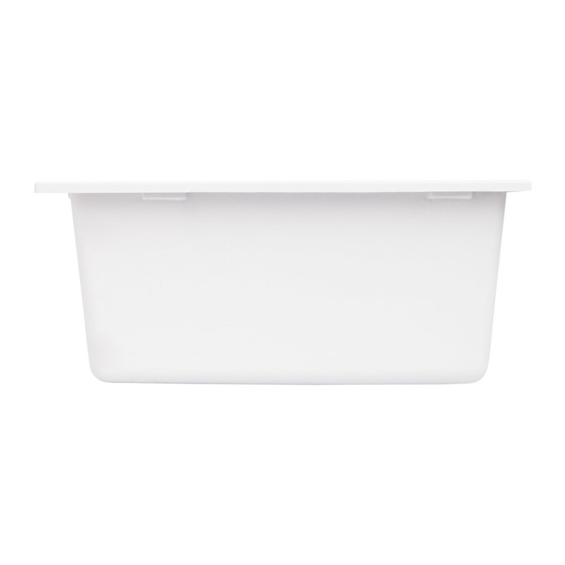 Holcomb 24 "L Undermount Kitchen Sink, Cloud White