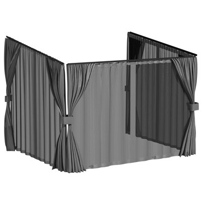 Gazebo Curtains And Netting Universal Replacement