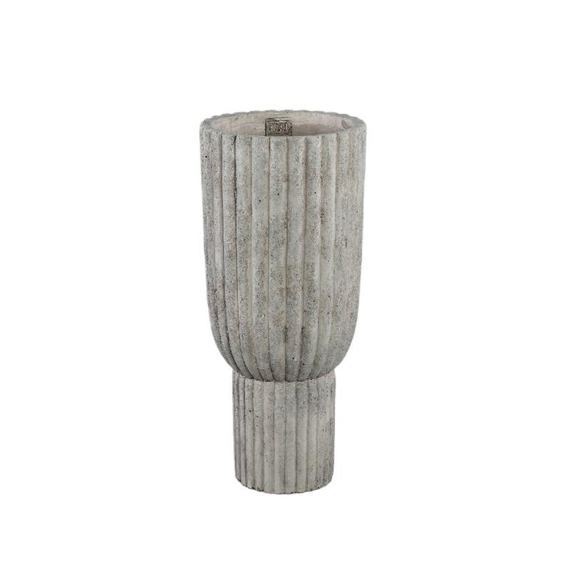 Madeira Ceramic Pot Planter, 45cm H x 20cm W x 20cm D