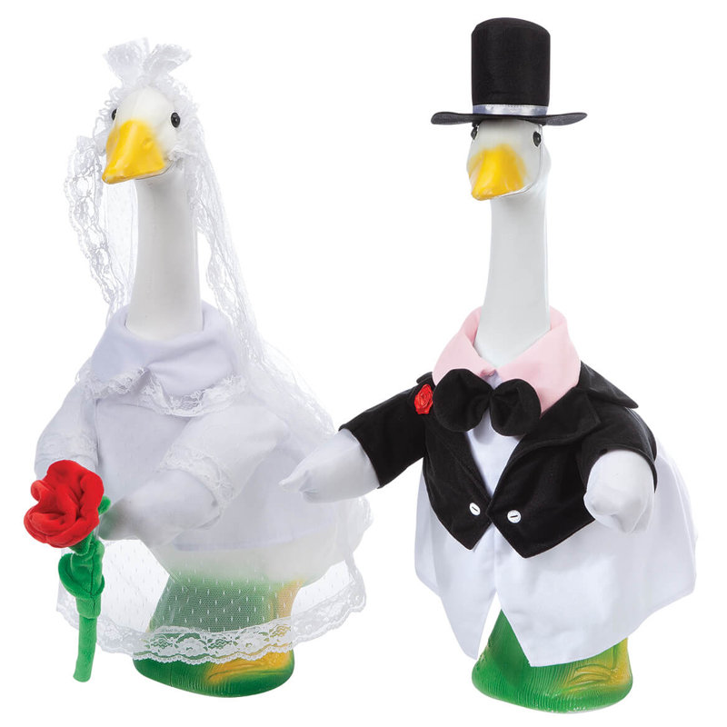 Wedding Couple Large Goose Outfits