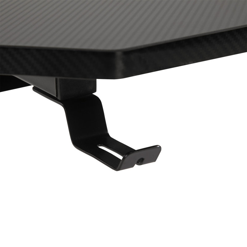 Hinkle Metal Base Writing Desk, Black