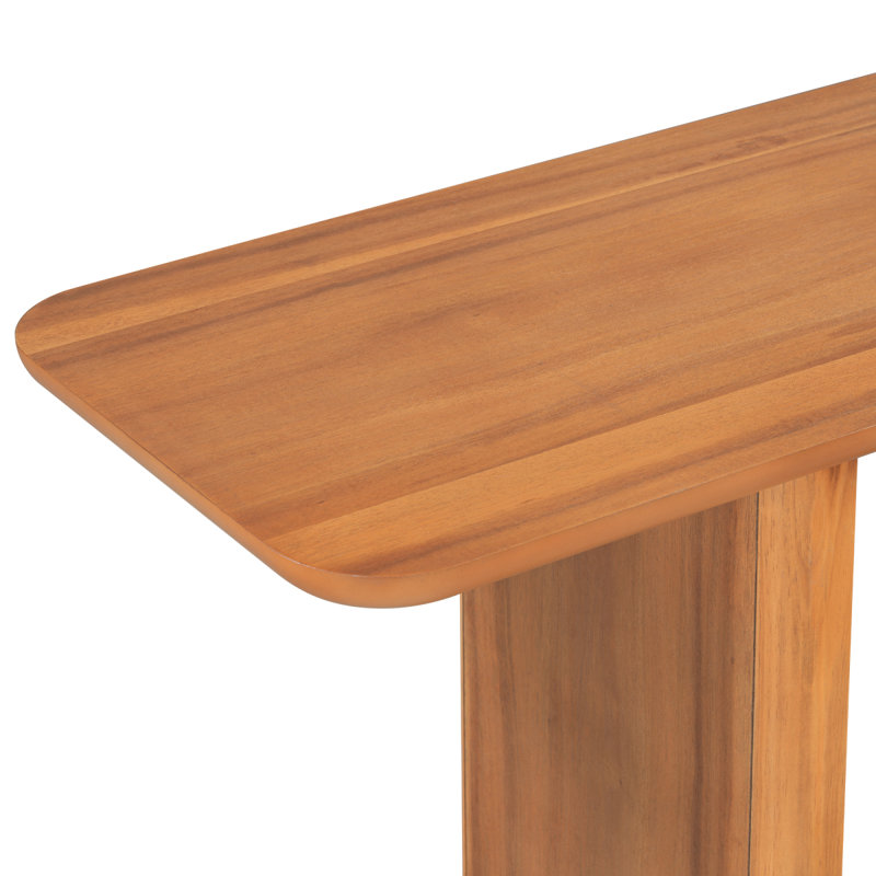 Console Mirod Elegant Minimalist, Naturel
