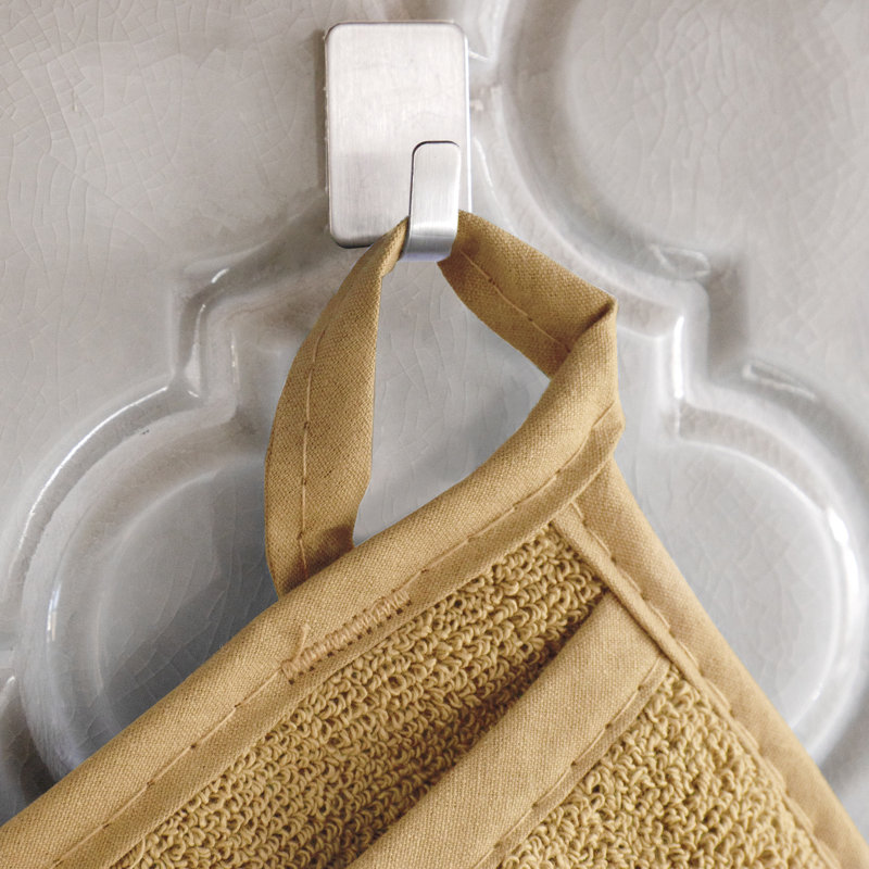 Terry Pocket Mitt, Set Of 2, Straw