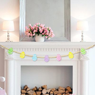 Wood 4.6'' Novelty Garland Garland