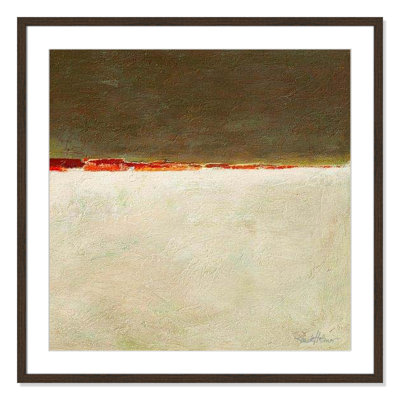 Orange Horizon I Print