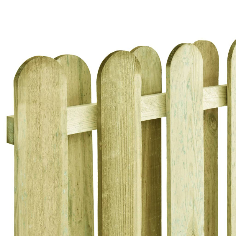 Harworth Wood Fence Panels, Green