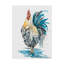 « coq splash ii », peinture sur toile tendue-1619272620