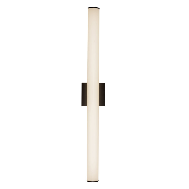 Rico 36-in Black dimmable LED Wall Sconce, Matte Black