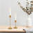 Vintage Modern Candle Holder Set Of 3, Elegant Taper Candlestick Holders For Home Decor, Wedding Centerpiece, And Party Decoration With Varying Heights For Dynamic Display-152918761