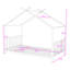 Lit plateforme simple en métal en forme de toit-1791537767