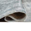 Tapis traditionnel lavable Avans, motifs gris-ivoire, polyester bleu 8 x 10