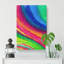 Rainbow Motion In Abstract - Wrapped Canvas-55339344