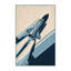 Tapis moelleux moelleux de style fusée de fusée moderne Eddleman - bleu ciel-852247720