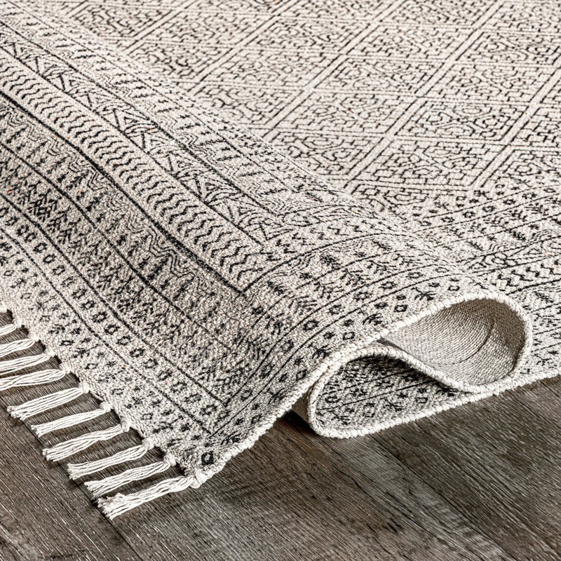 Tapis gris Argle, Rectangle 5 pi x 8 pi