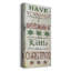 Merry Little Christmas, toile tendue avec châssis de qualité supérieure - prête à être accrochée-1044772062
