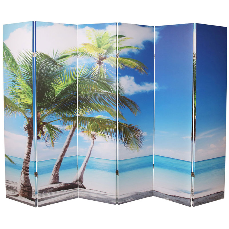 Eli Room Divider Privacy Screen Double Sided Digital Print, 6