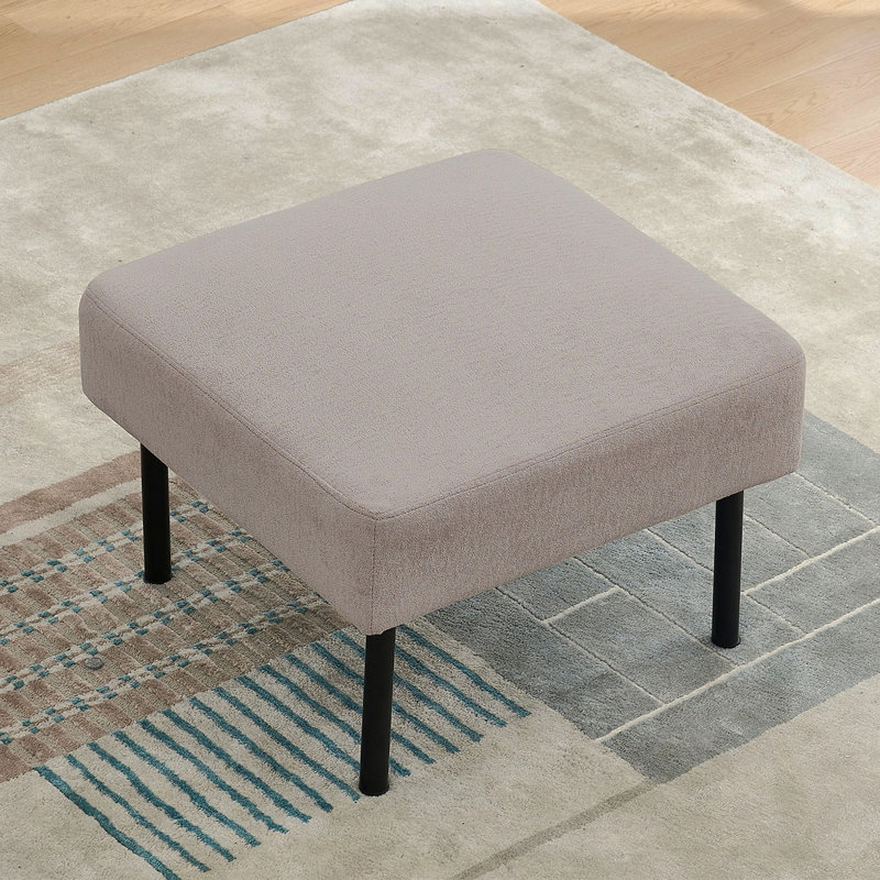 Repose-pieds beige, Beige