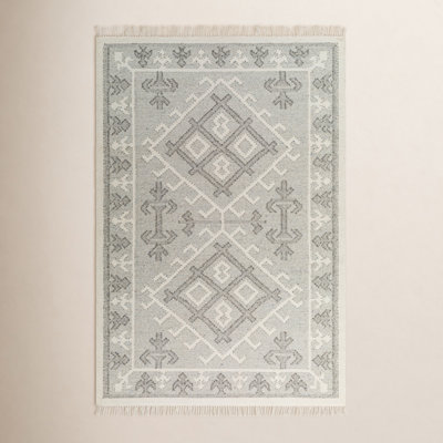 Saber Hand-Woven Gray Rug