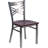 Prompton 'X'' Metal Restaurant Chair-158781930-158781934