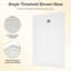 Base de douche 60 po x 36 po Rectangluar