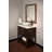 Novatto 17'' Stone Circular Bathroom Sink-10398316