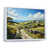 White Floater Framed