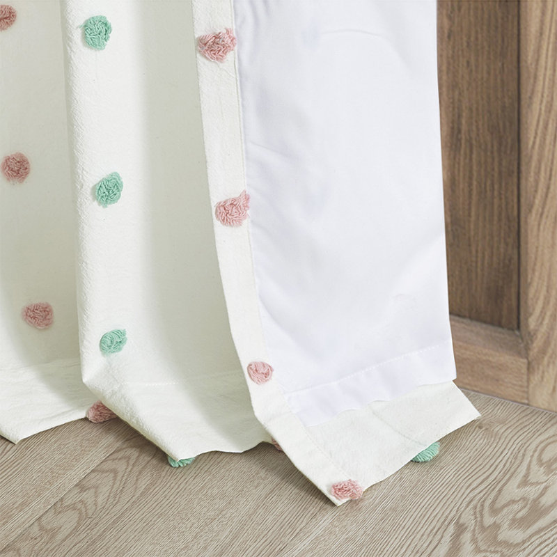 Delanda Cotton Single Curtain Panel